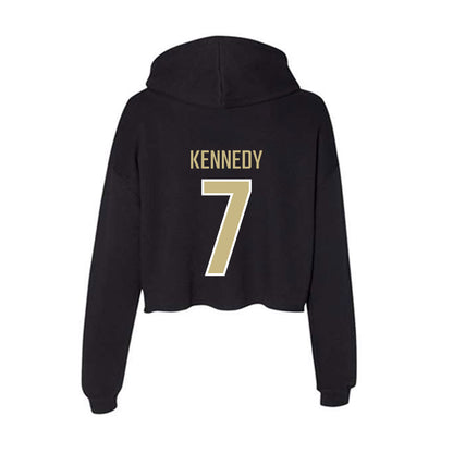 Jacksonville - NCAA Men's Rowing : Ben Kennedy - Classic Shersey Women's Crop Fleece Hoodie-1
