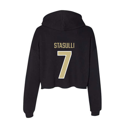 Jacksonville - NCAA Women's Lacrosse : Kaila Stasulli - Classic Shersey Women's Crop Fleece Hoodie-1