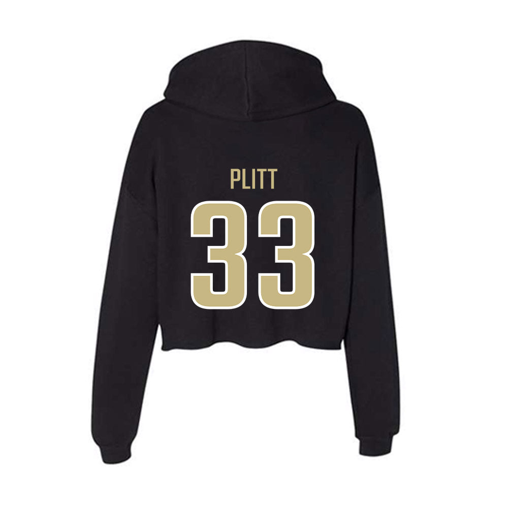 Jacksonville - NCAA Women's Lacrosse : Madison Plitt - Classic Shersey Women's Crop Fleece Hoodie-1