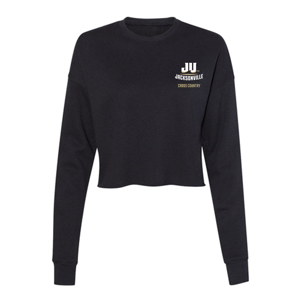 Jacksonville - NCAA Men's Cross Country : Zach Earley - Classic Shersey Women's Cropped Crew Fleece-0