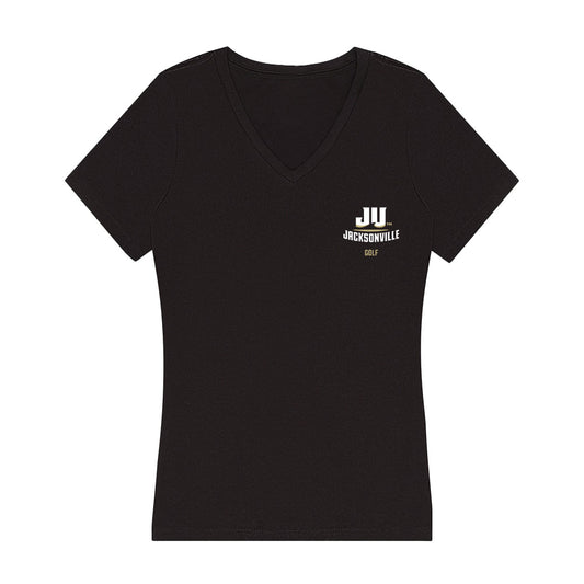 Jacksonville - NCAA Women's Golf : Fernanda Lacaz - Classic Shersey Women's V-Neck T-Shirt-0