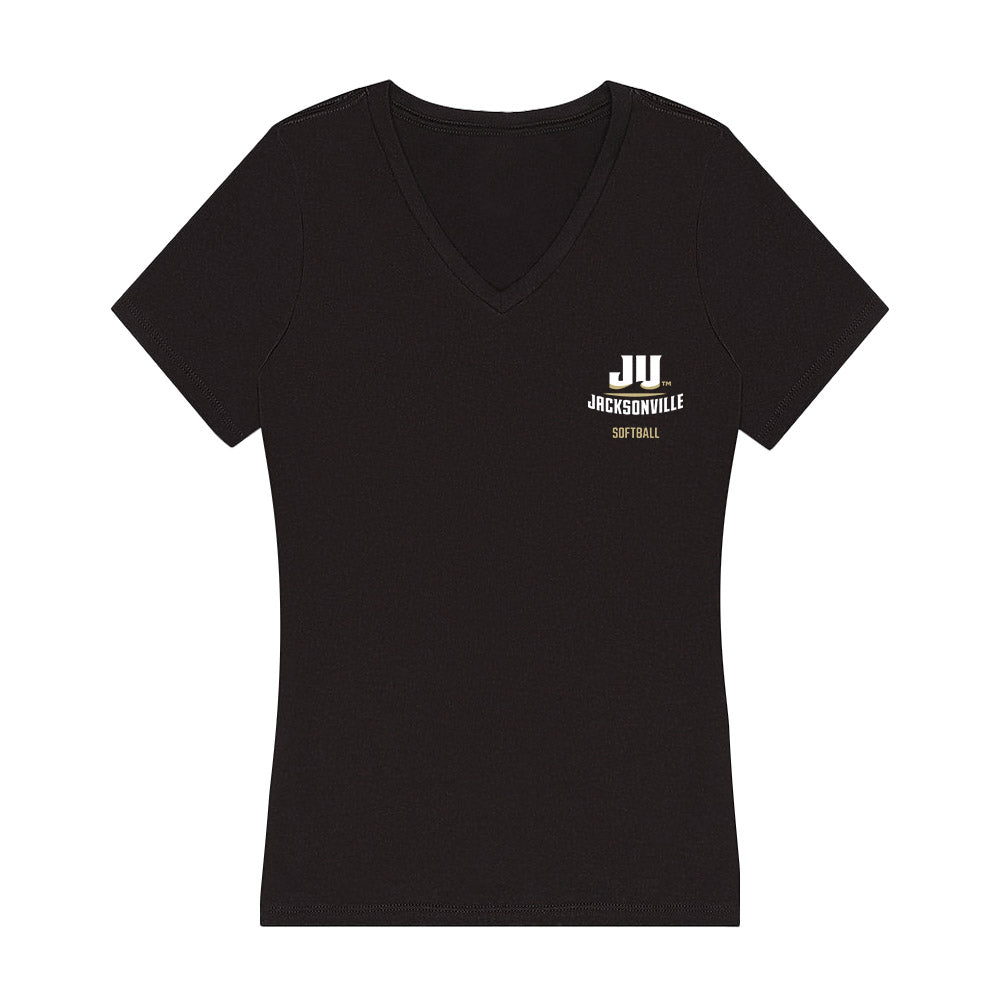 Jacksonville - NCAA Softball : Jaida Thomas - Classic Shersey Women's V-Neck T-Shirt-0