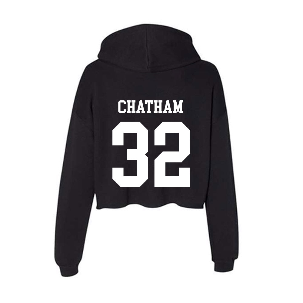 FDU Florham - NCAA Football : John Chatham - Women's Crop Fleece Hoodie-1