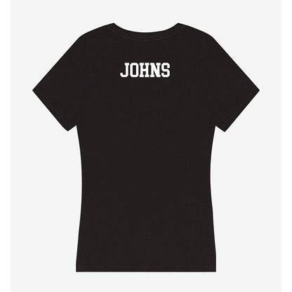 Utah State - NCAA Men's Track & Field : Blake Johns - Women's V-Neck T-Shirt-1