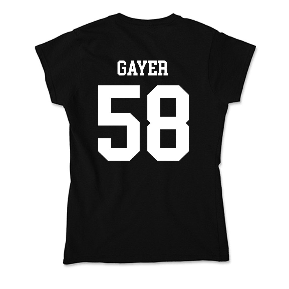 Utah State - NCAA Football : John Gayer - Soft Style Women’s T-Shirt-1
