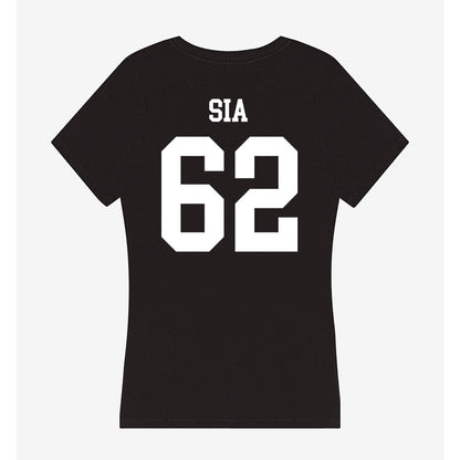 Utah State - NCAA Football : Jr Sia - Women's V-Neck T-Shirt-1