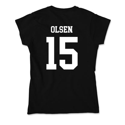 Utah State - NCAA Football : Ty Olsen - Soft Style Women’s T-Shirt-1