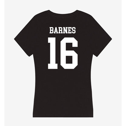 Utah State - NCAA Football : Bryson Barnes - Women's V-Neck T-Shirt-1