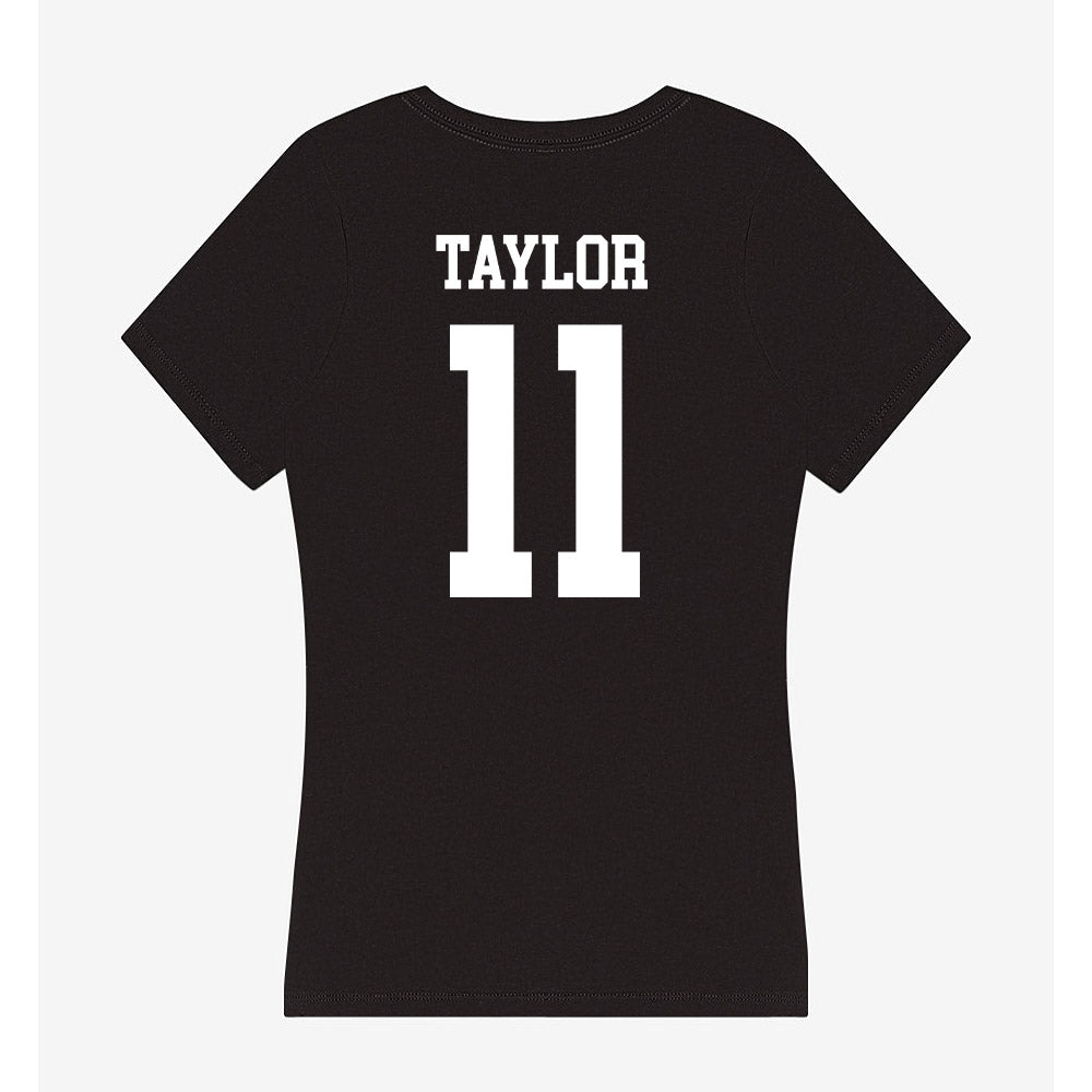 Utah State - NCAA Football : Bryson Taylor - Women's V-Neck T-Shirt-1