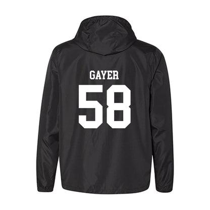 Utah State - NCAA Football : John Gayer - Windbreaker-1