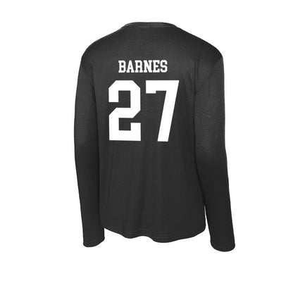 Utah State - NCAA Football : Blake Barnes - Activewear Long Sleeve T-Shirt-1