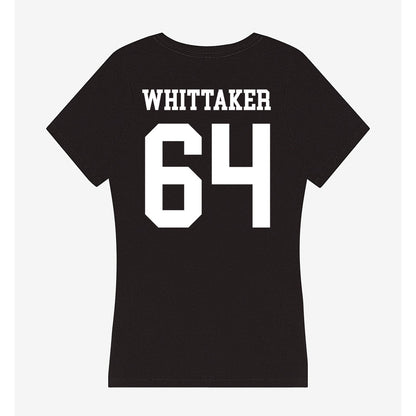 Utah State - NCAA Football : Caysen Whittaker - Women's V-Neck T-Shirt-1