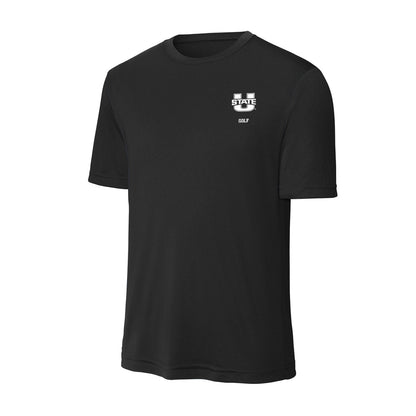 Utah State - NCAA Men's Golf : Esteban Jaramillo - Activewear T-Shirt-0