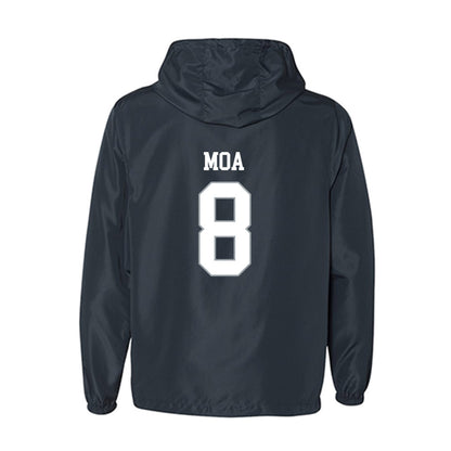 UConn - NCAA Football : Sione Moa - Windbreaker-1