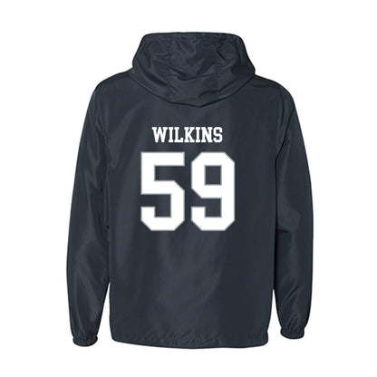 UConn - NCAA Football : Finn Wilkins - Windbreaker-1