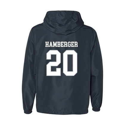 UConn - NCAA Baseball : Evan Hamberger - Windbreaker-1