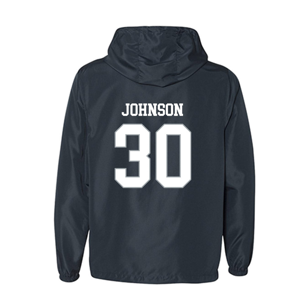 UConn - NCAA Football : Charles Johnson - Windbreaker-1
