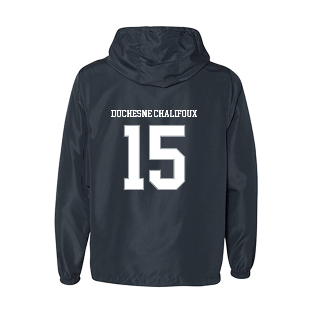 UConn - NCAA Women's Ice Hockey : Meghane Duchesne Chalifoux - Windbreaker-1