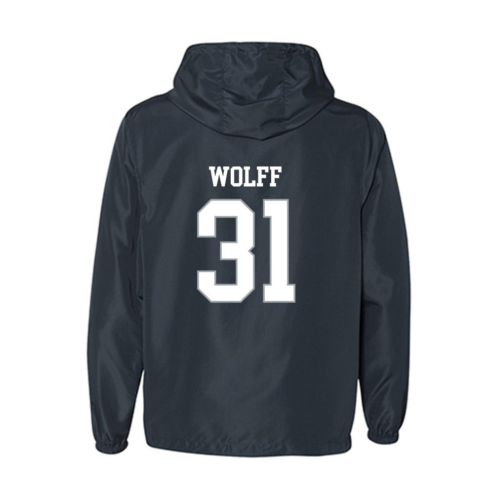 UConn - NCAA Baseball : Devin Wolff - Windbreaker-1