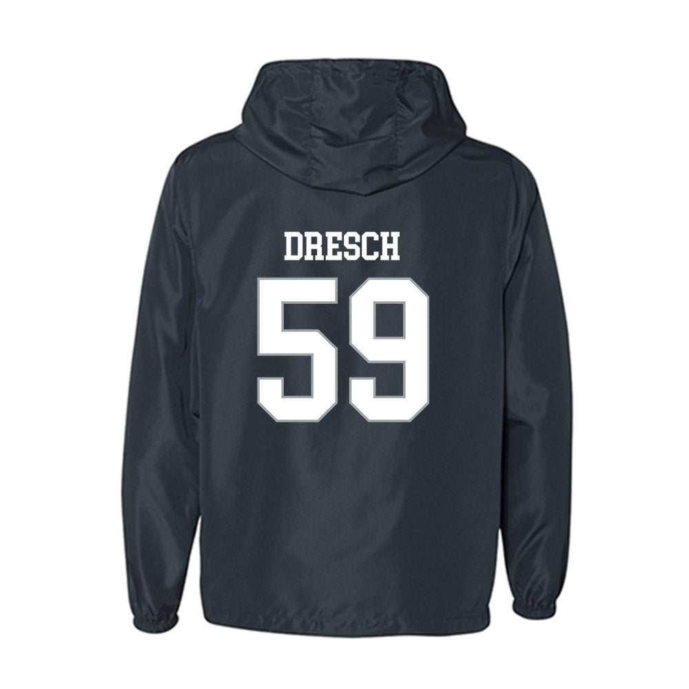 UConn - NCAA Football : Eddie Dresch - Windbreaker-1