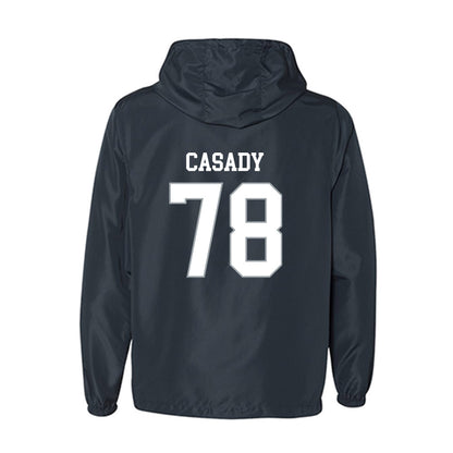 UConn - NCAA Football : Carsten Casady - Windbreaker-1