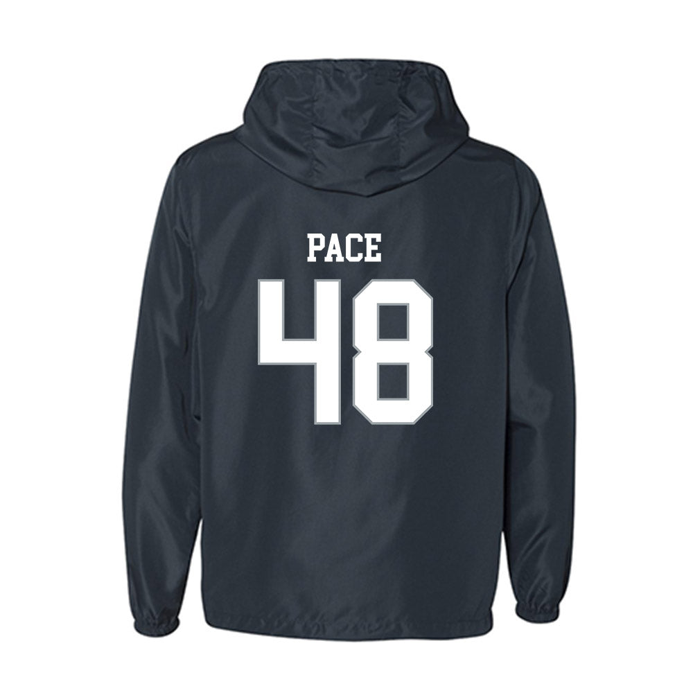 UConn - NCAA Football : Connor Pace - Windbreaker-1