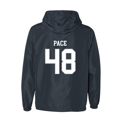 UConn - NCAA Football : Connor Pace - Windbreaker-1
