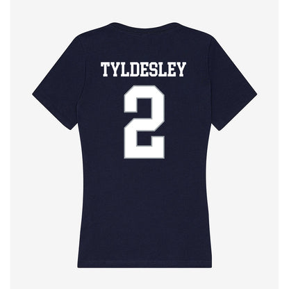 UConn - Womens Lacrosse Legends : Caity Tyldesley - Women's V-Neck T-Shirt-1
