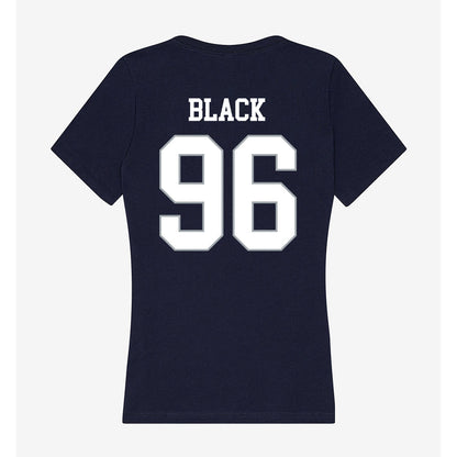 UConn - NCAA Football : Marquis Black - Women's V-Neck T-Shirt-1