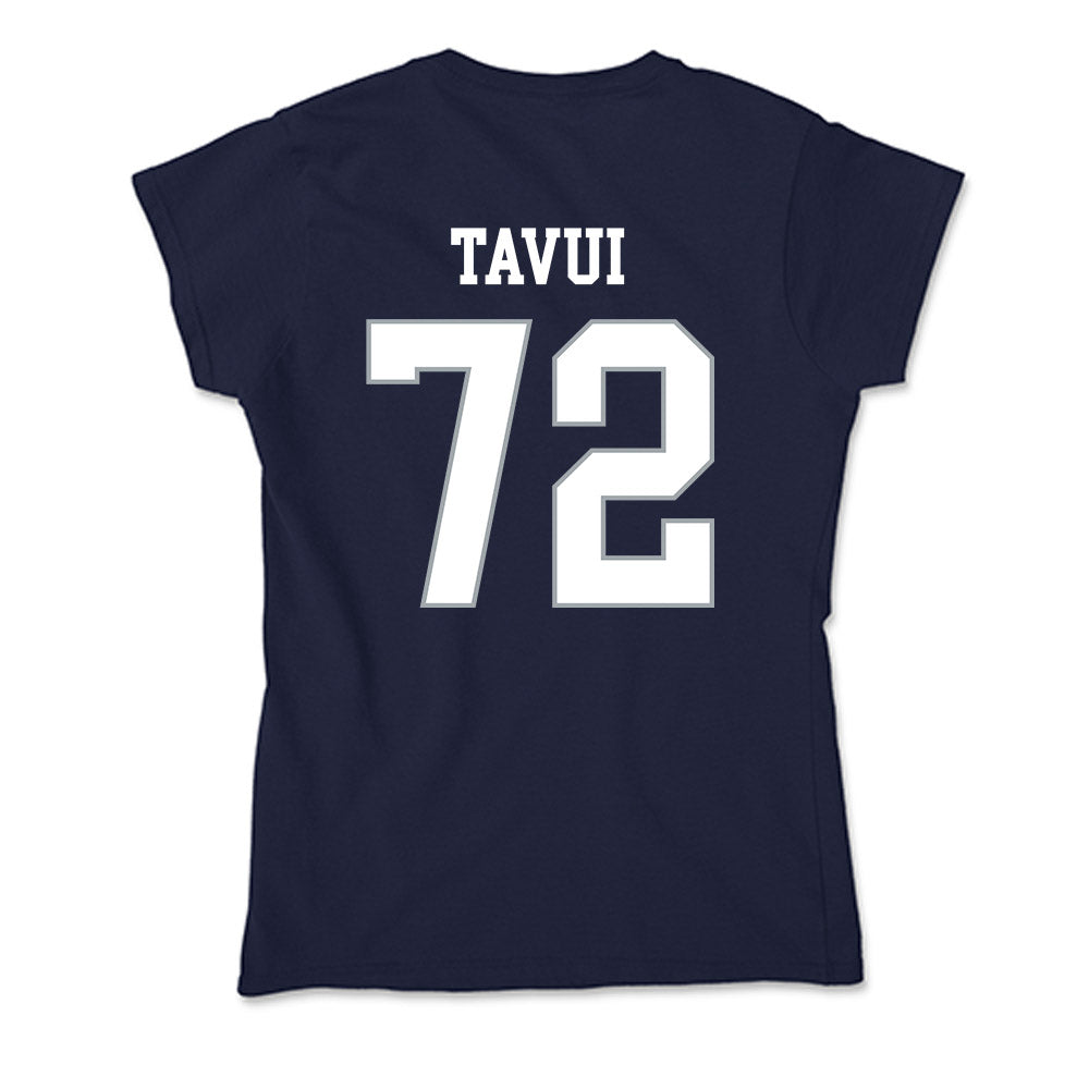 UConn - NCAA Football : Josh Tavui - Soft Style Women’s T-Shirt-1