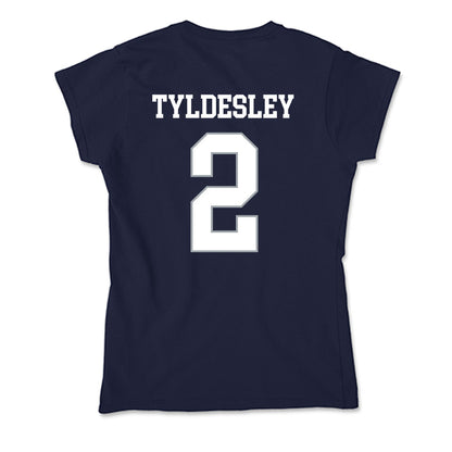 UConn - Womens Lacrosse Legends : Caity Tyldesley - Soft Style Women’s T-Shirt-1