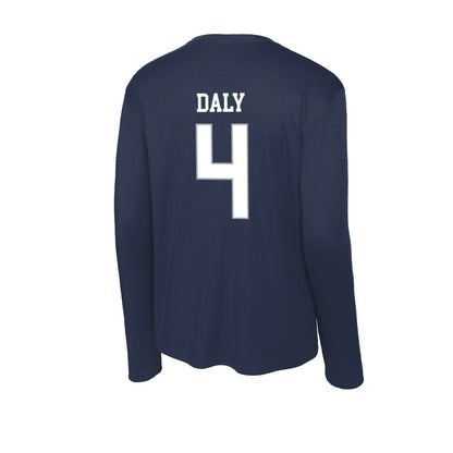 UConn - NCAA Women's Lacrosse : Riley Daly - Activewear Long Sleeve T-Shirt-1