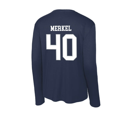 UConn - NCAA Women's Lacrosse : McKenna Merkel - Activewear Long Sleeve T-Shirt-1