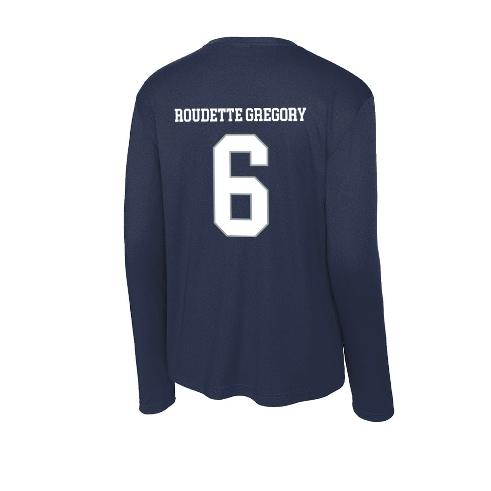 UConn - NCAA Men's Soccer : Khaya Roudette Gregory - Activewear Long Sleeve T-Shirt-1