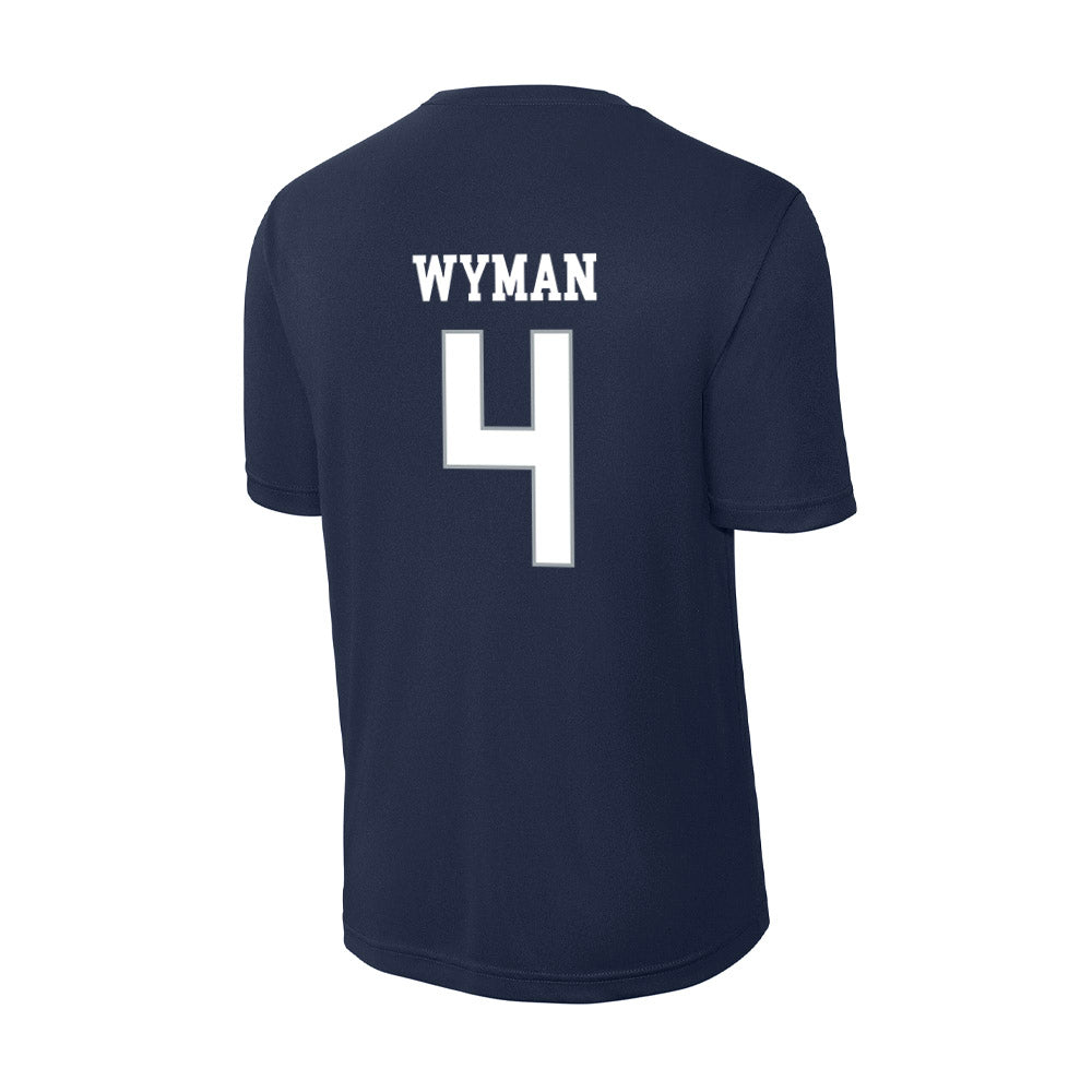 UConn - NCAA Women's Volleyball : Brenna Wyman - Activewear T-Shirt-1