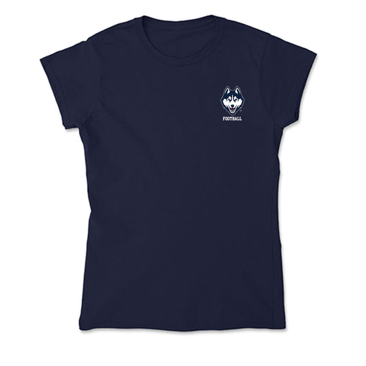 UConn - NCAA Football : Cyncir Bowers - Soft Style Women’s T-Shirt-0