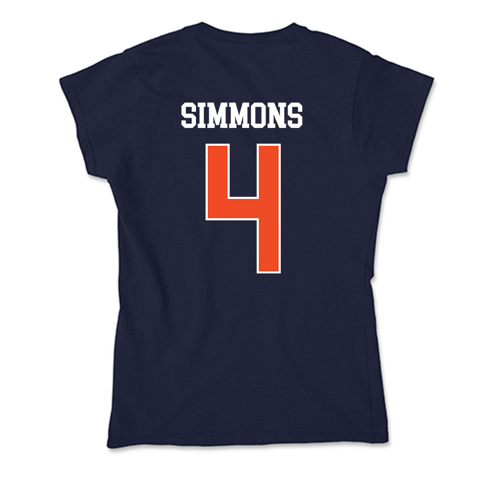 Auburn - NCAA Football : Malcolm Simmons - Classic Shersey Soft Style Women’s T-Shirt-1