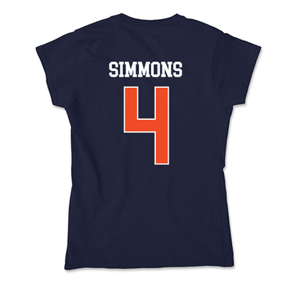 Auburn - NCAA Football : Malcolm Simmons - Classic Shersey Soft Style Women’s T-Shirt-1