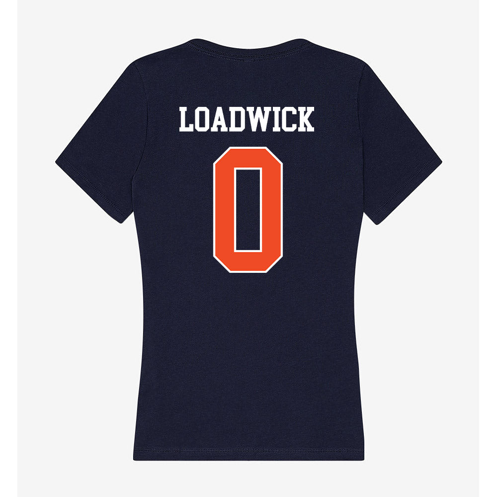 Auburn - NCAA Women's Soccer : Malia Loadwick - Classic Shersey Women's V-Neck T-Shirt-1
