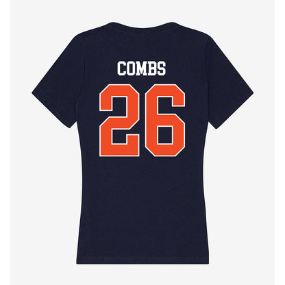 Auburn - NCAA Baseball : Caiden Combs - Classic Shersey Women's V-Neck T-Shirt-1