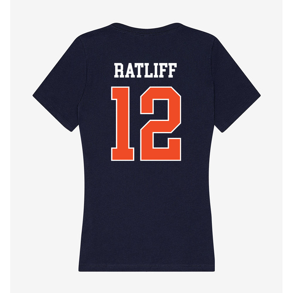 Auburn - NCAA Softball : Ava Ratliff - Classic Shersey Women's V-Neck T-Shirt-1