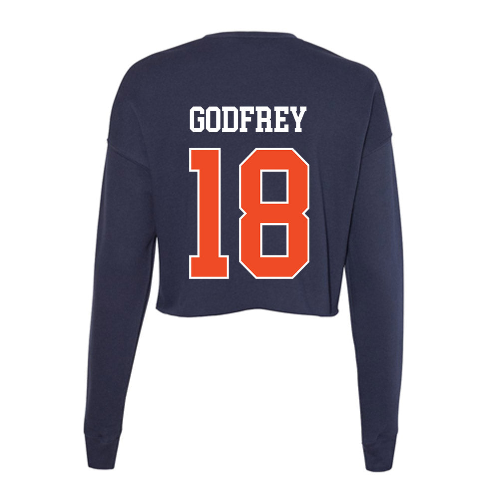 Auburn - NCAA Softball : Brit Godfrey - Classic Shersey Women's Cropped Crew Fleece-1