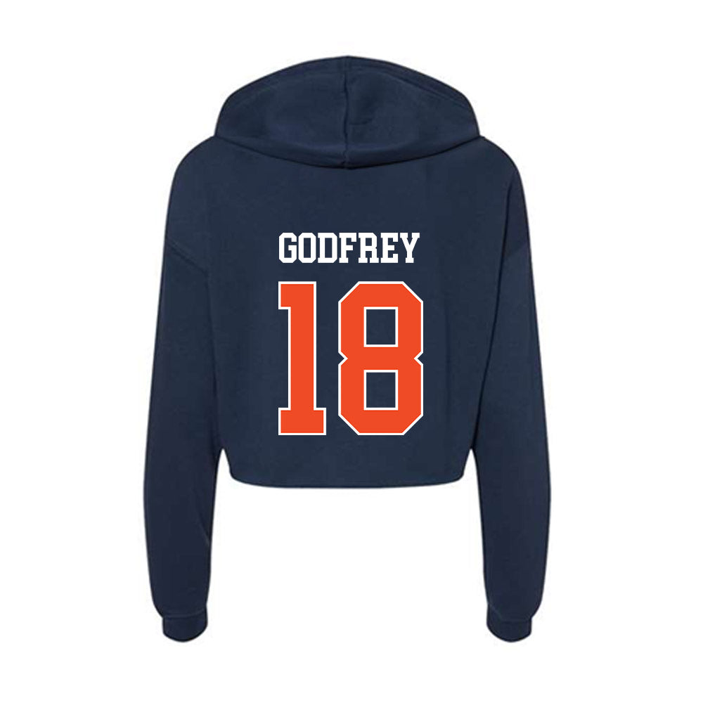 Auburn - NCAA Softball : Brit Godfrey - Classic Shersey Women's Crop Fleece Hoodie-1