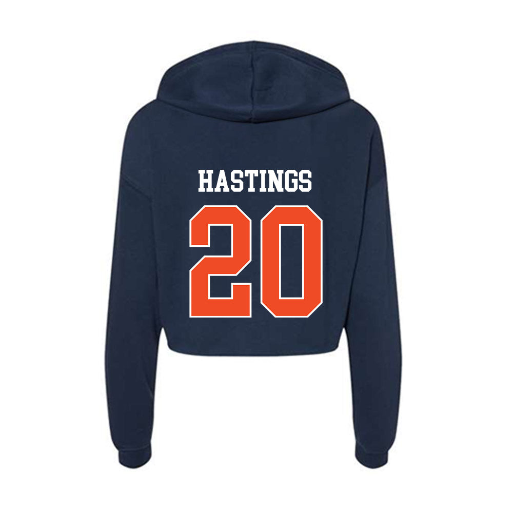 Auburn - NCAA Softball : Alyssa Hastings - Classic Shersey Women's Crop Fleece Hoodie-1