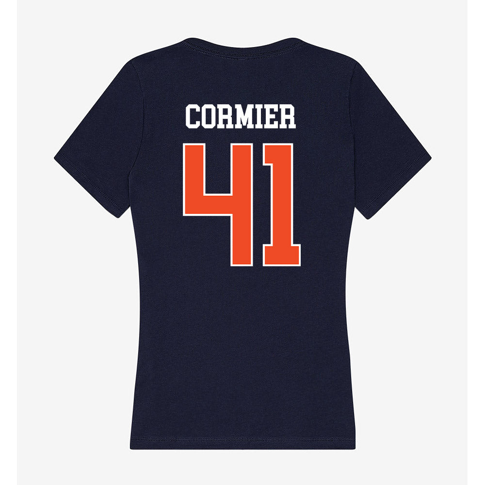 Auburn - NCAA Baseball : LJ Cormier - Classic Shersey Women's V-Neck T-Shirt-1