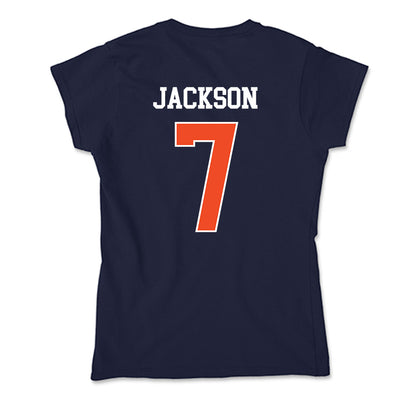Auburn - NCAA Women's Basketball : A'riel Jackson - Classic Shersey Soft Style Women’s T-Shirt-1