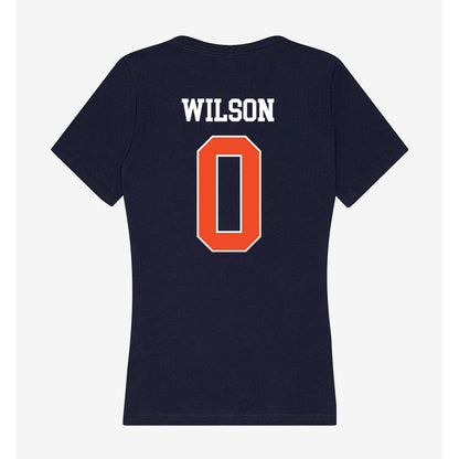 Auburn - NCAA Baseball : Brady Wilson - Classic Shersey Women's V-Neck T-Shirt-1