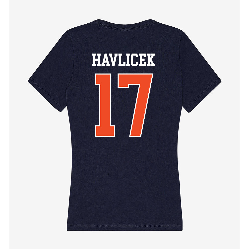 Auburn - NCAA Women's Volleyball : Grace Havlicek - Classic Shersey Women's V-Neck T-Shirt-1