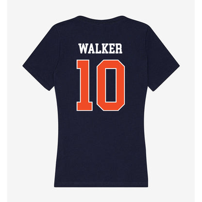 Auburn - NCAA Men's Basketball : Simon Walker - Classic Shersey Women's V-Neck T-Shirt-1