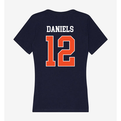 Auburn - NCAA Football : Ashton Daniels - Classic Shersey Women's V-Neck T-Shirt-1